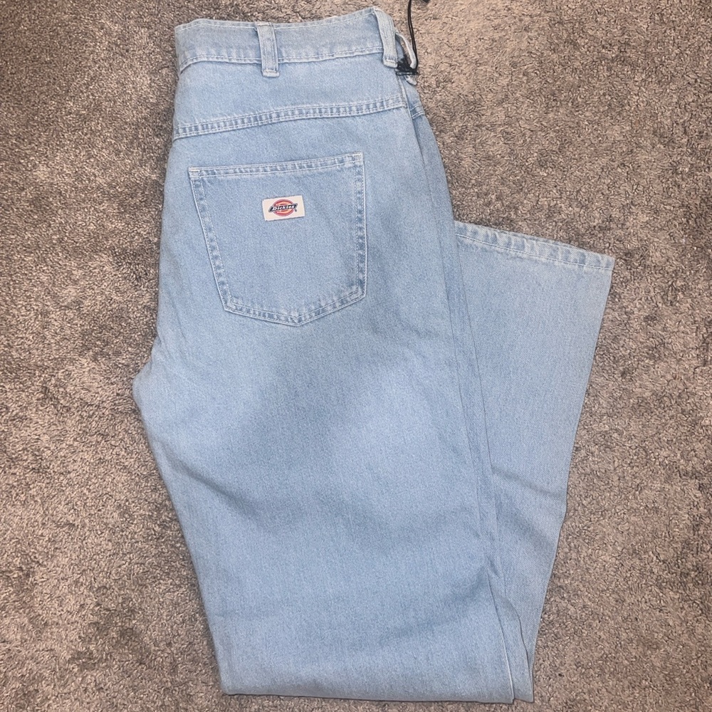 Dickies men’s Sky Blue Straight Leg Jeans
